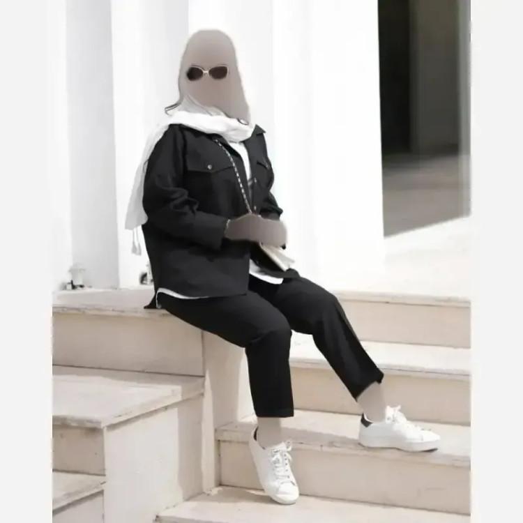 ست مانتو و شلوار زنانه سبا جنس مکانیک پرومکس فری سایز