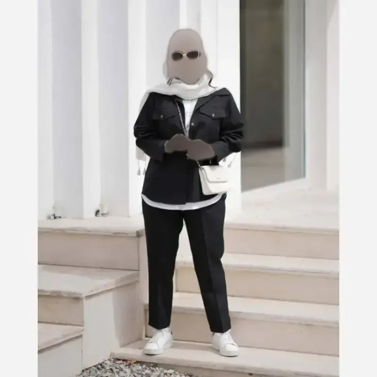 ست مانتو و شلوار زنانه سبا جنس مکانیک پرومکس فری سایز