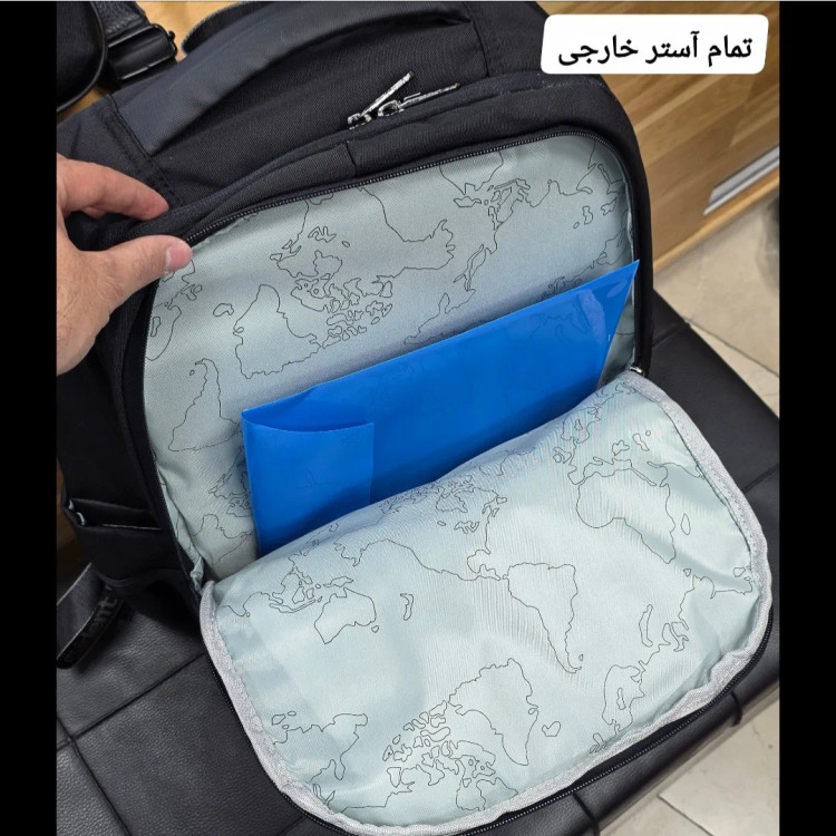 کوله پشتی اسپرت پریزیدنت مناسب لپ تاپ و دانشگاه و روزمره