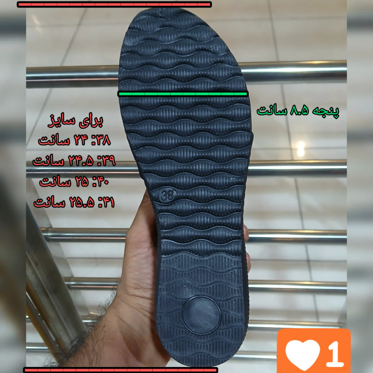 صندل زنانه مدل نگینی رنگ مشکی